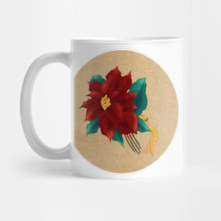 Minhwa: Poinsettia Hair Deco A Type Mug